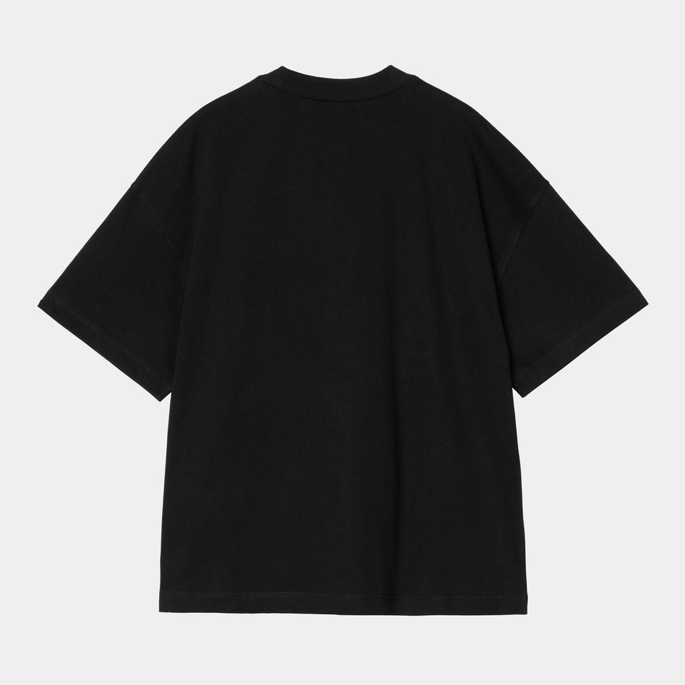 Carhartt S/S Signature Script T-Shirt - Black/White