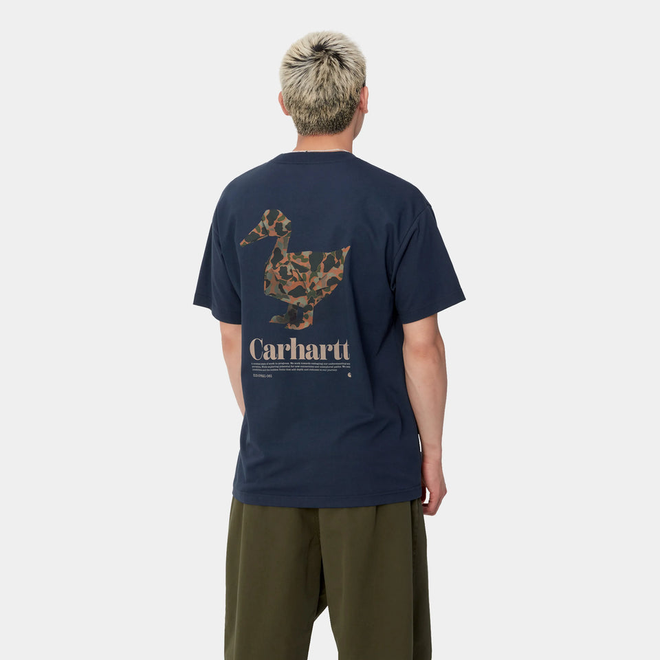 Carhartt S/S Fold Duck T-Shirt - Air Force Blue