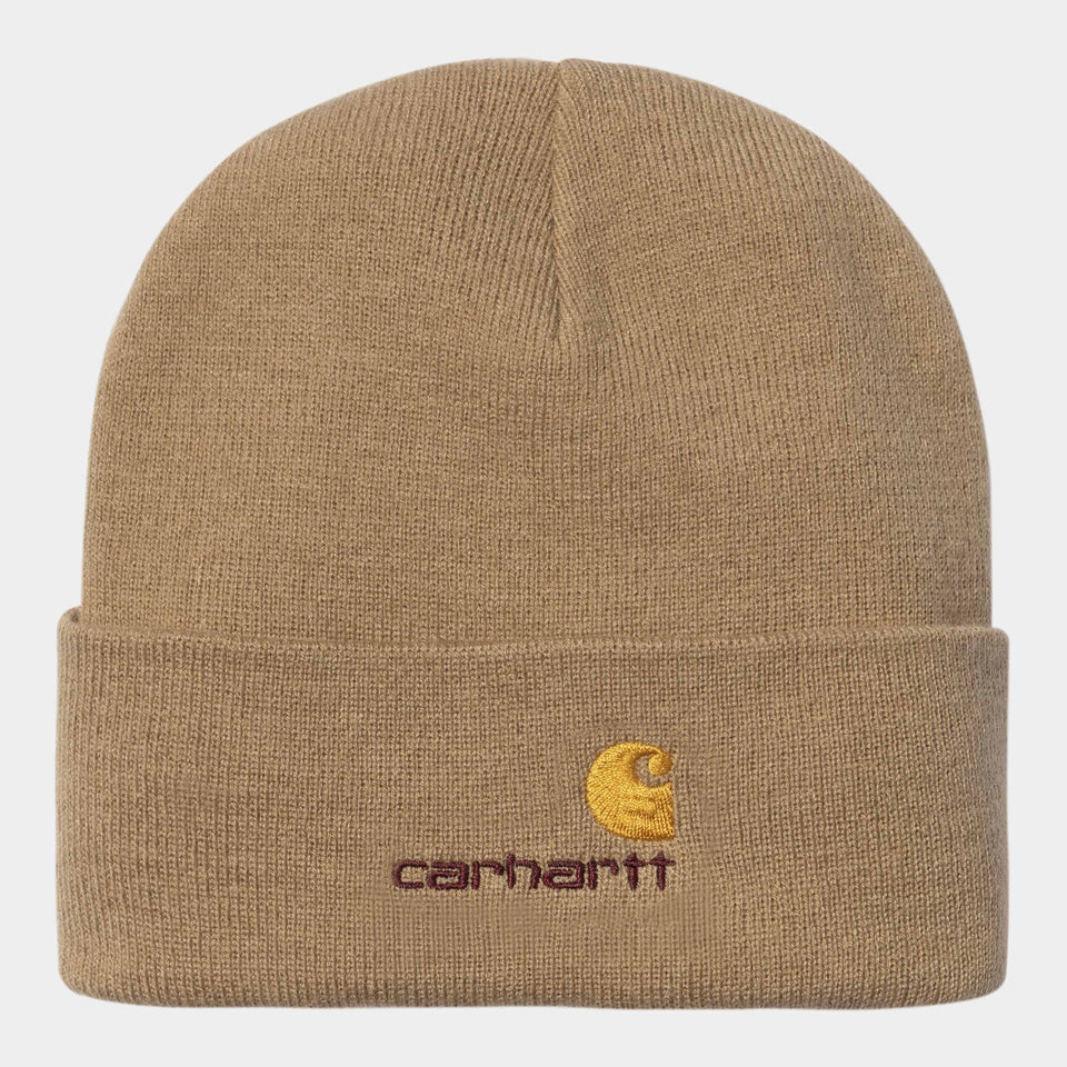 Carhartt American Script Beanie - Peanut