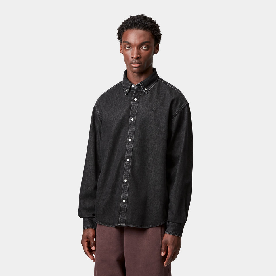 Carhartt L/S Lucas Shirt - Black