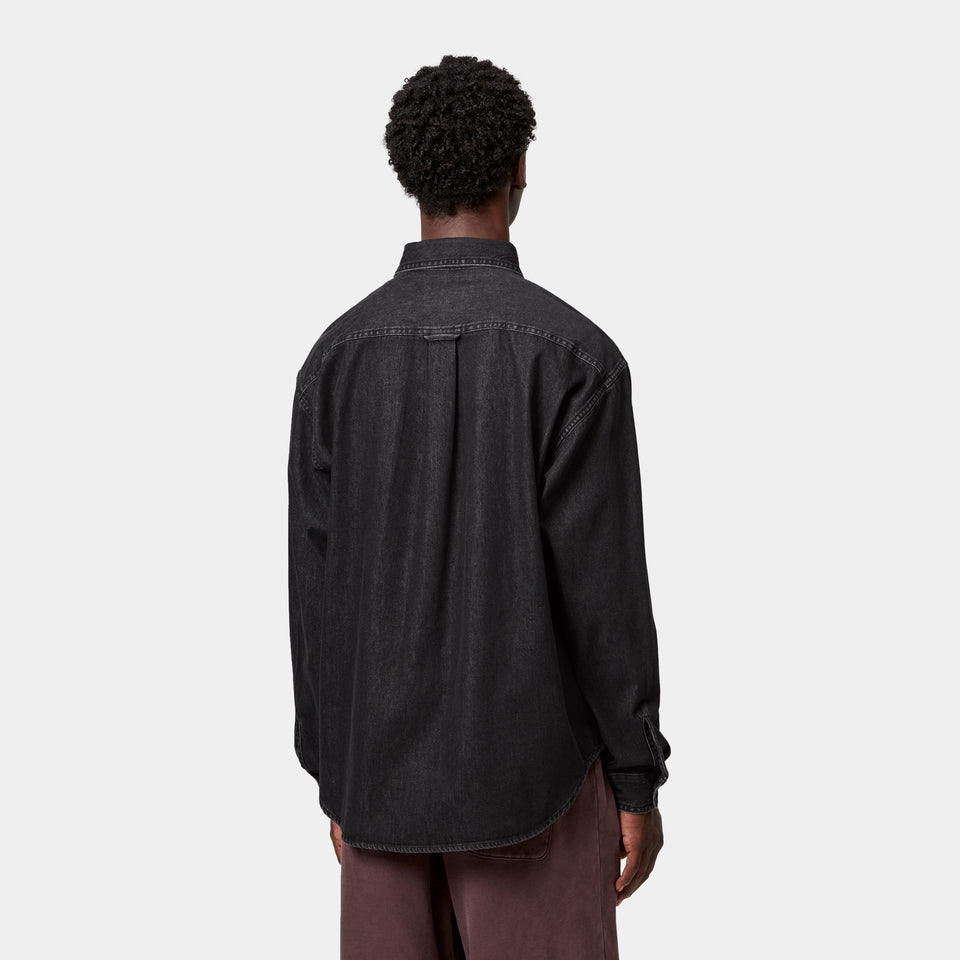 Carhartt L/S Lucas Shirt - Black