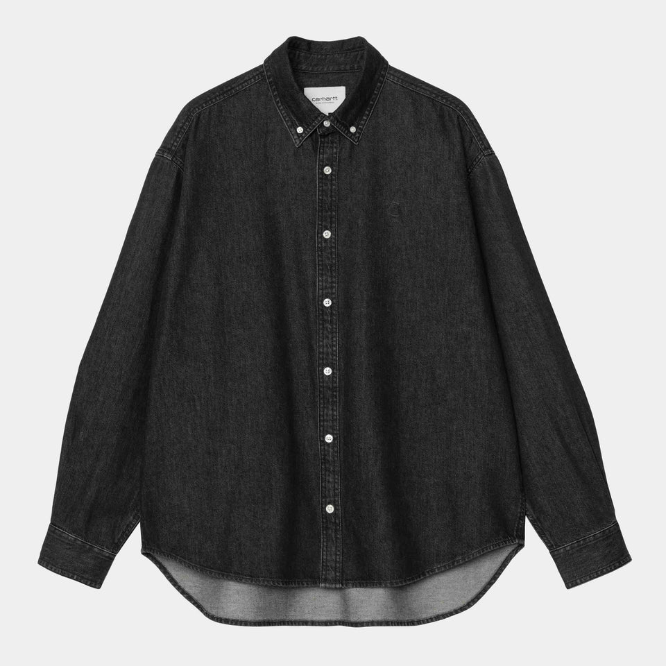 Carhartt L/S Lucas Shirt - Black