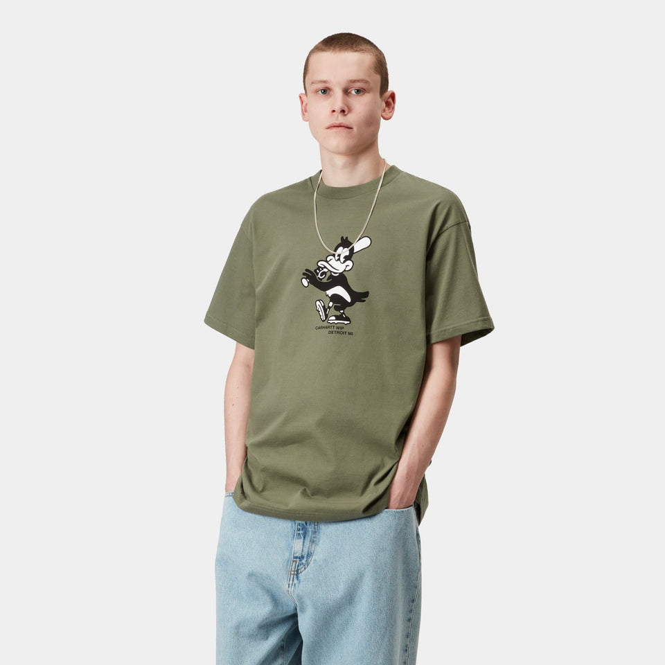 Carhartt S/S Home Run T-Shirt - Dollar Green