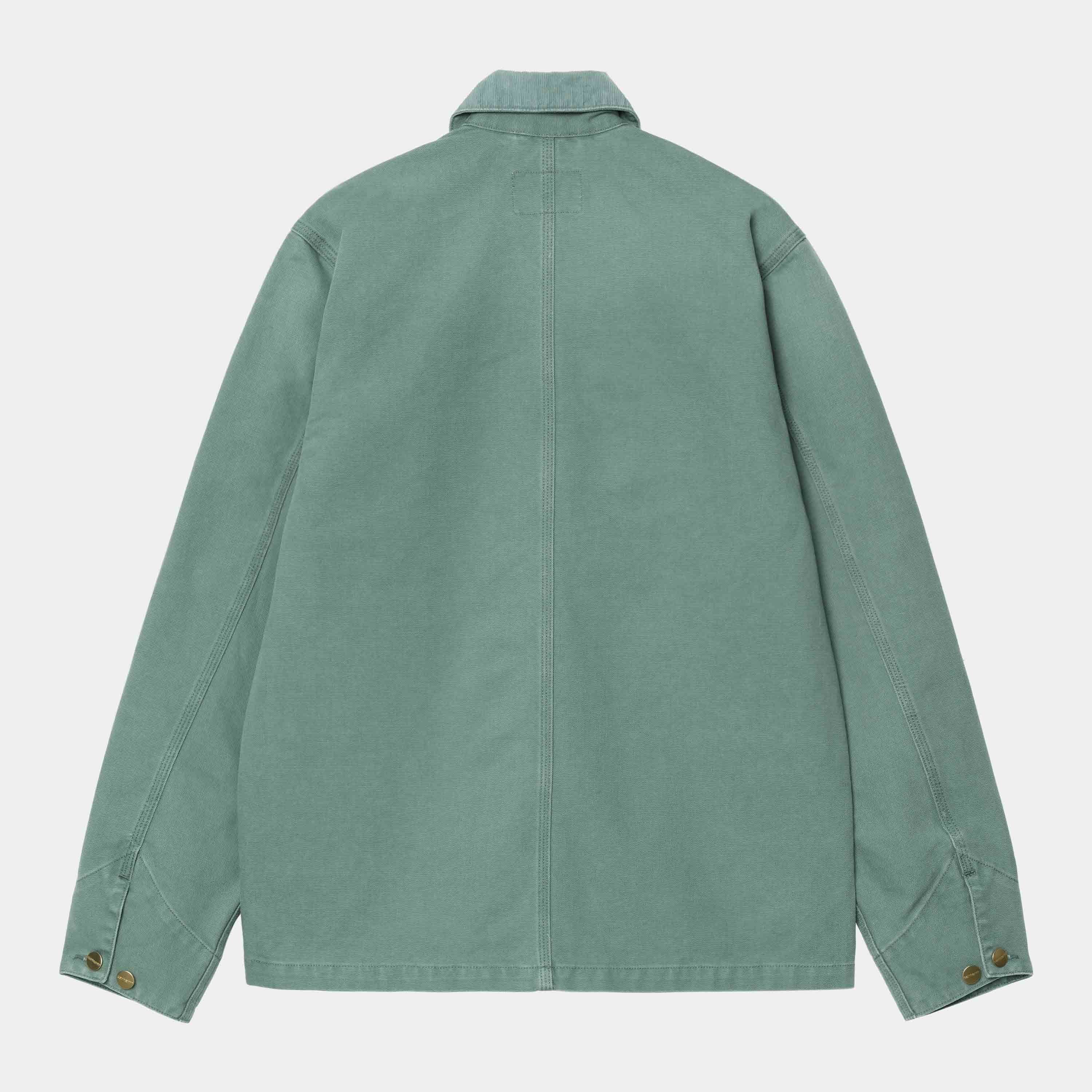 Carhartt Michigan Coat - Silver Pine/Silver Pine Stone Canvas - Stencil
