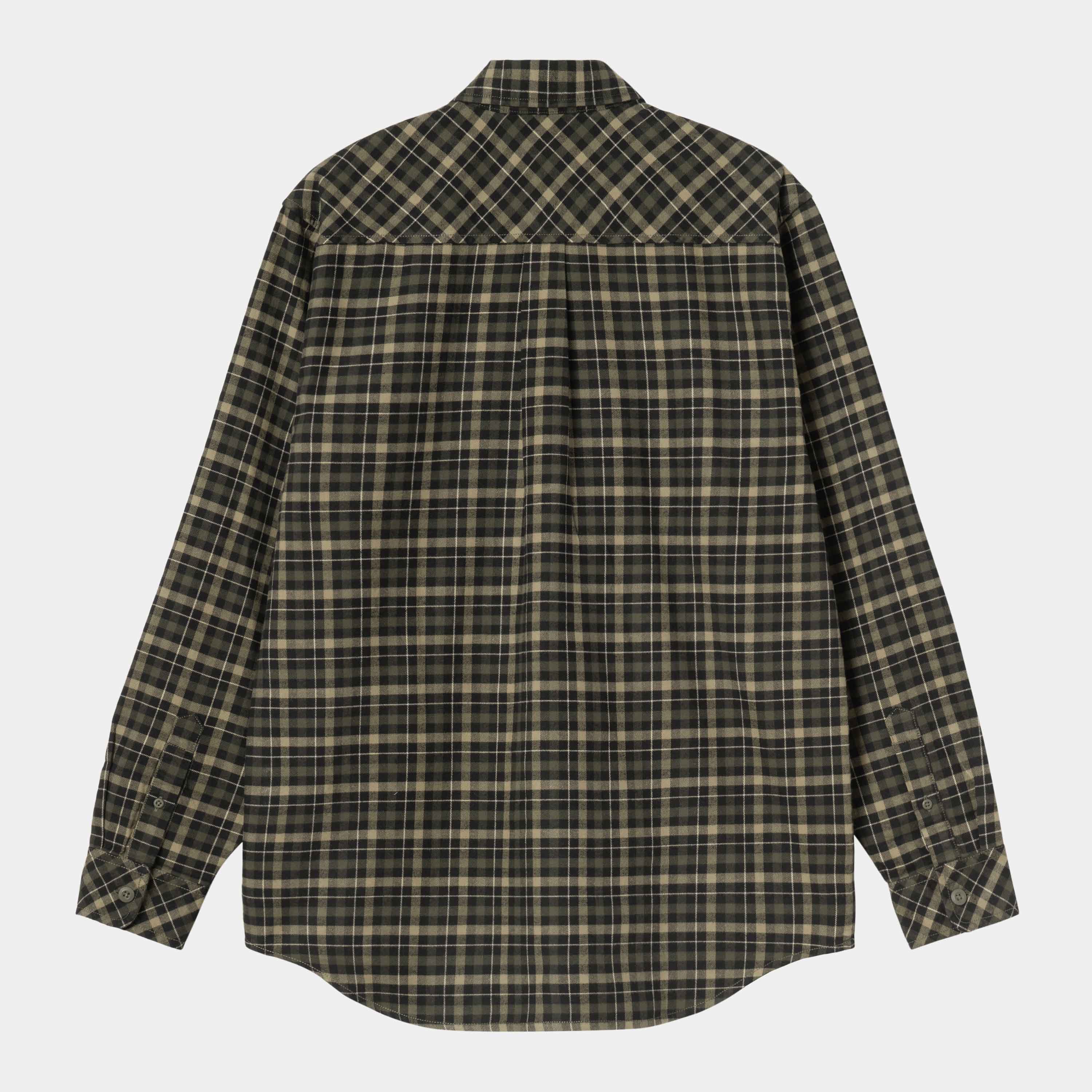 Carhartt L/S Widmark Shirt - Widmark Check Cypress