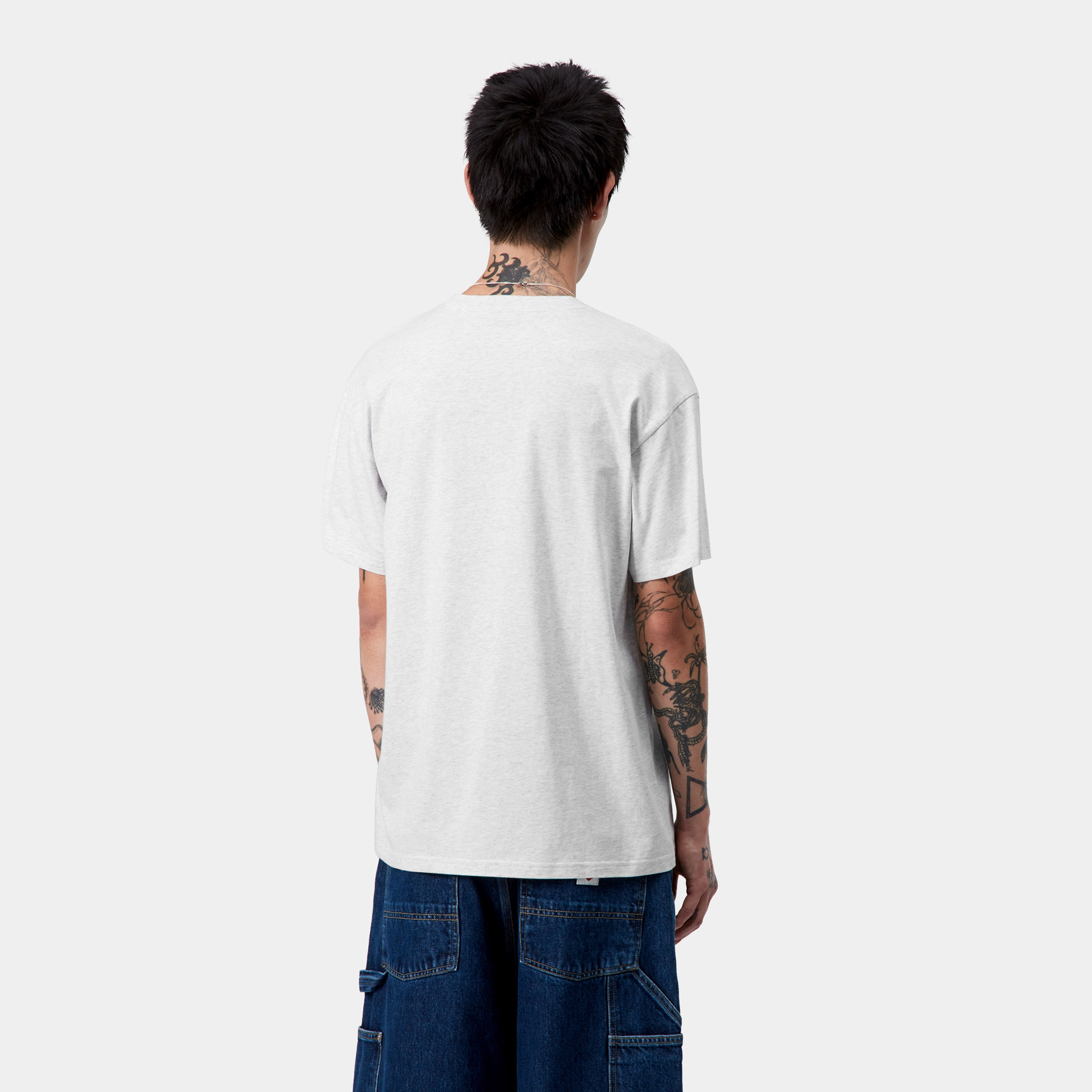 Carhartt S/S Wild Dog T-Shirt - White - Stencil