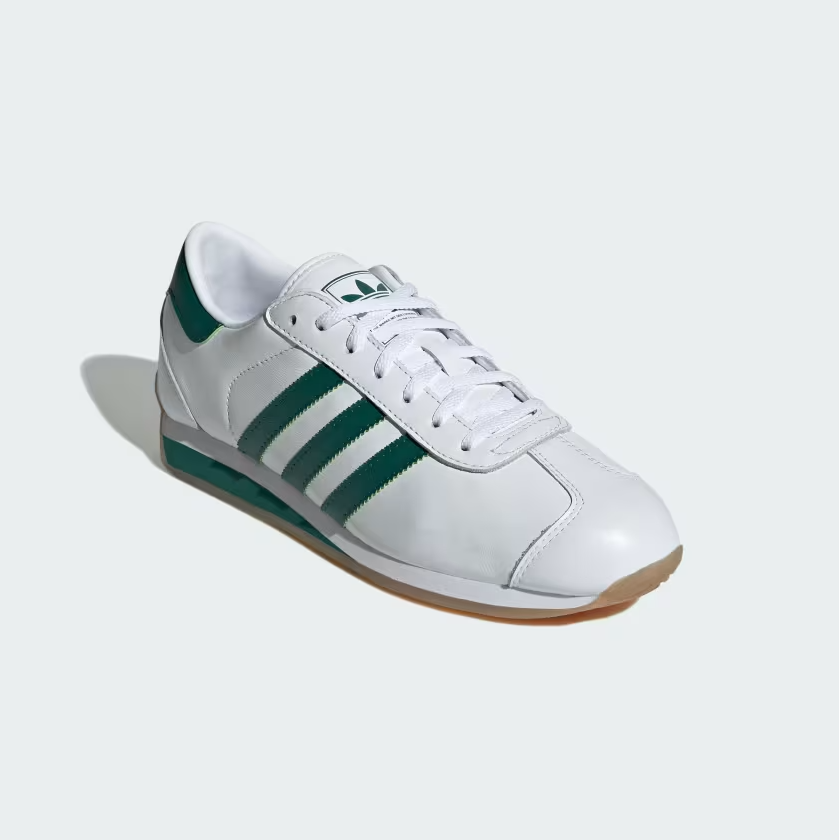 Adidas Country II - Cloud White / Collegiate Green / Cloud White