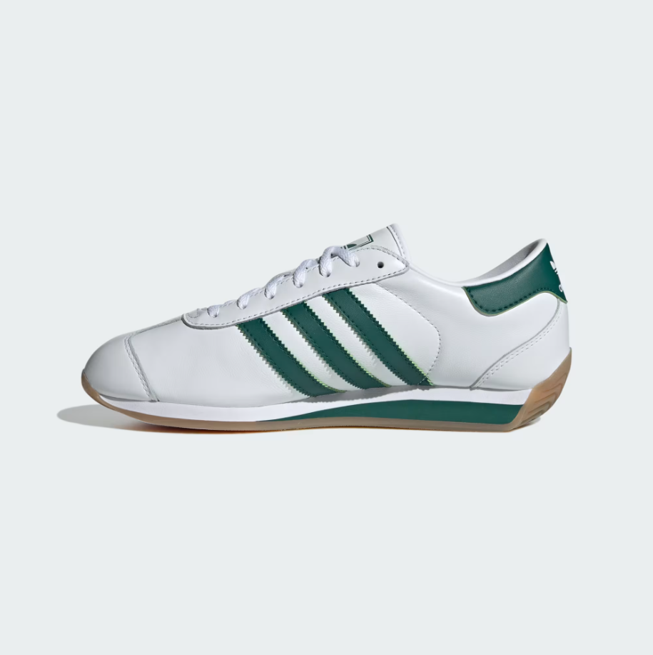 Adidas Country II - Cloud White / Collegiate Green / Cloud White