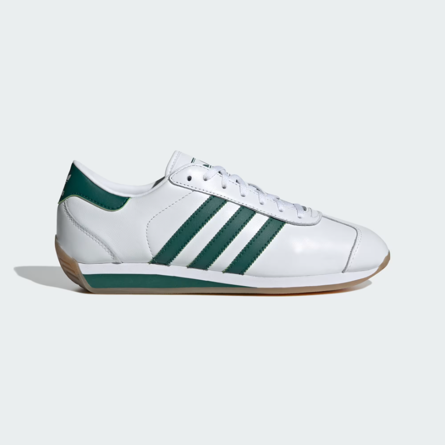 Adidas Country II - Cloud White / Collegiate Green / Cloud White