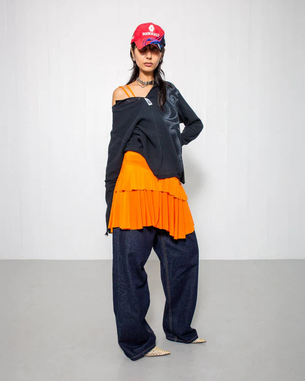 BeWider Super Loose - Dark Blue Denim