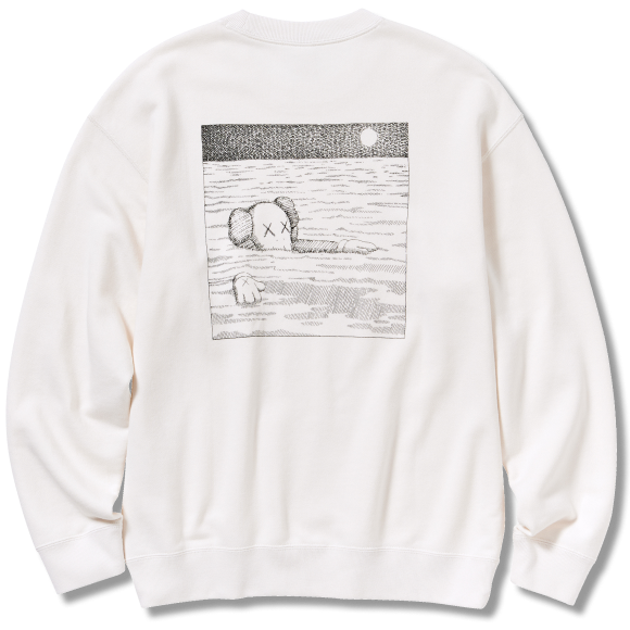 Uniqlo x Kaws Sweatshirt - Off White