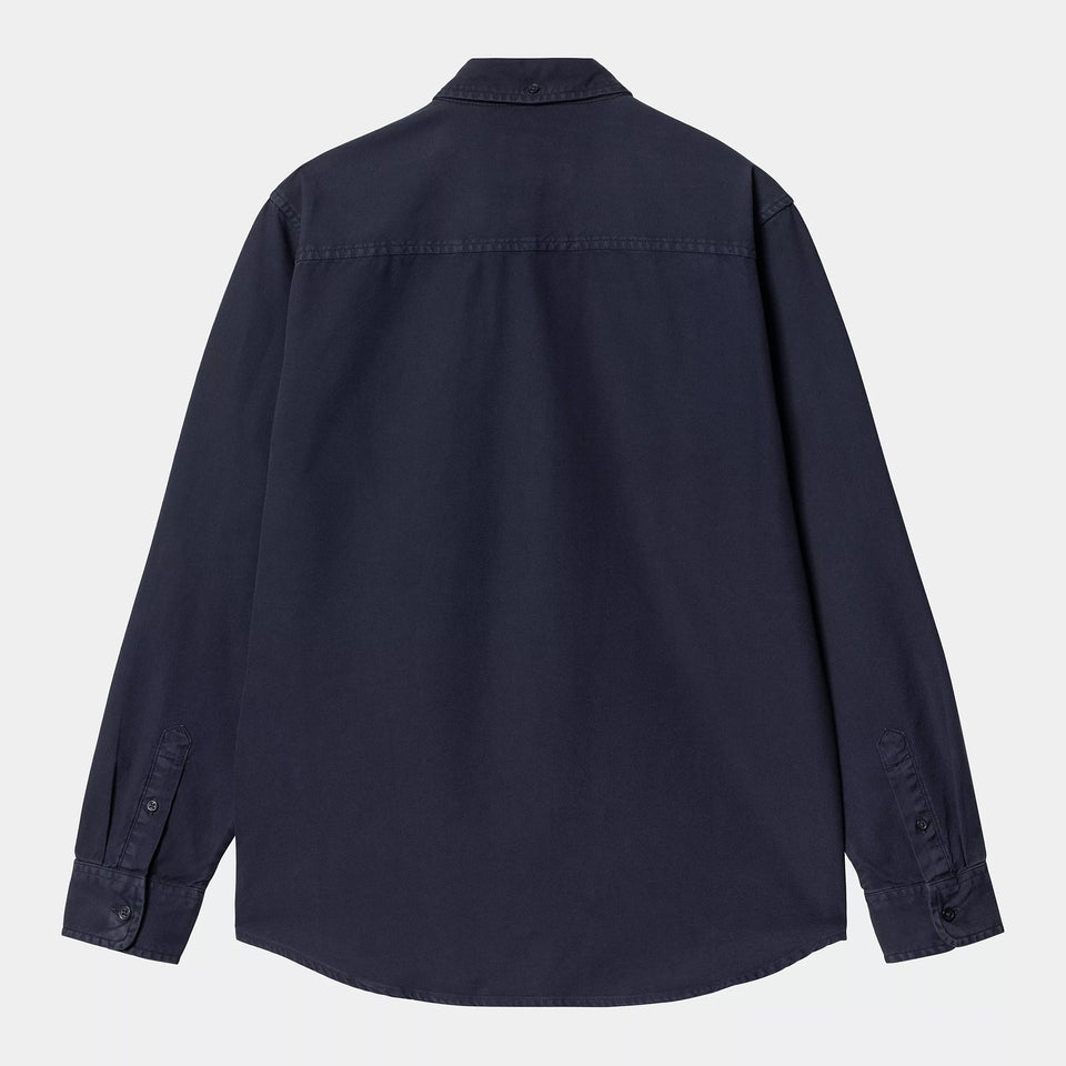 Carhartt L/S Bolton Shirt - Air Force Blue