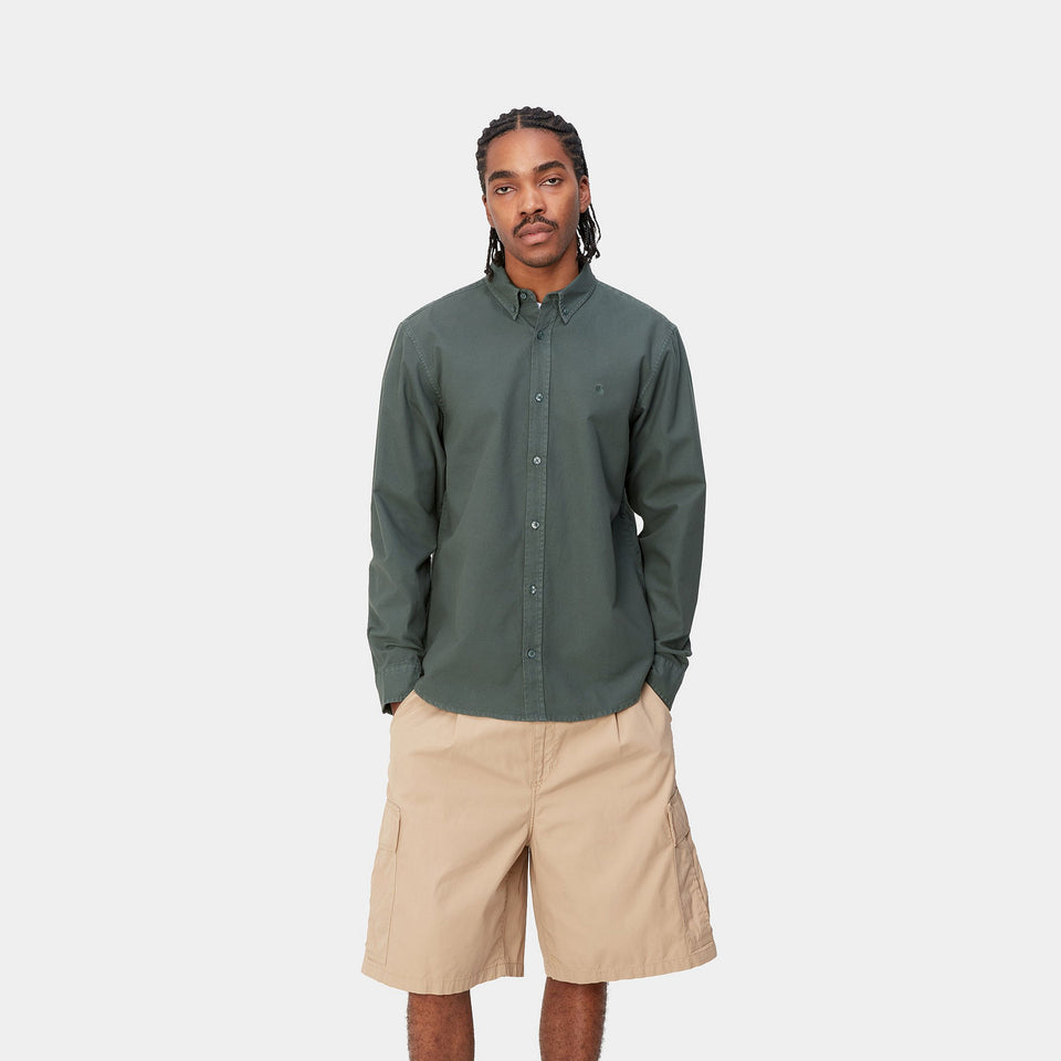 Carhartt L/S Bolton Shirt - Jura Garment Dyed