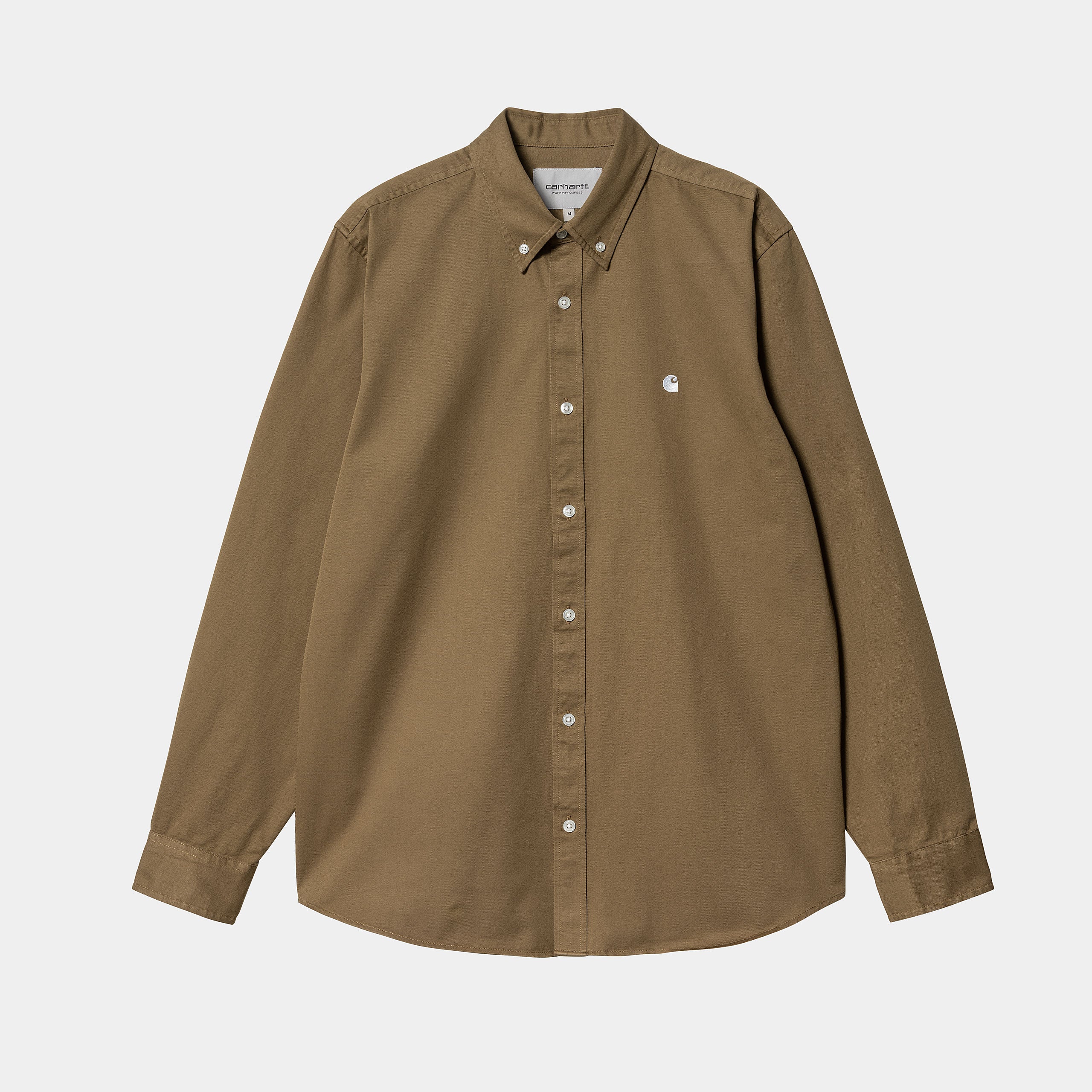 Carhartt L/S Madison Shirt - Buffalo / White - Stencil