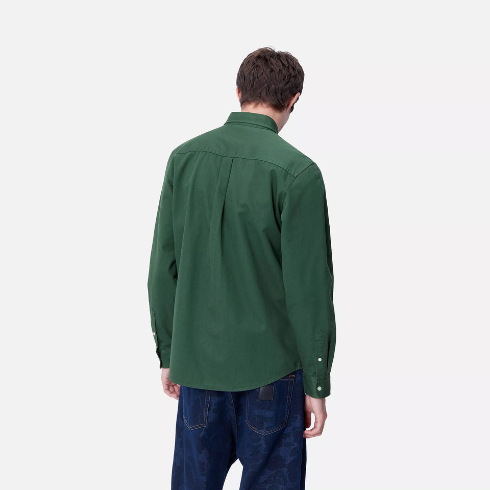 Carhartt L/S Madison Shirt - Sycamore Tree/Wax