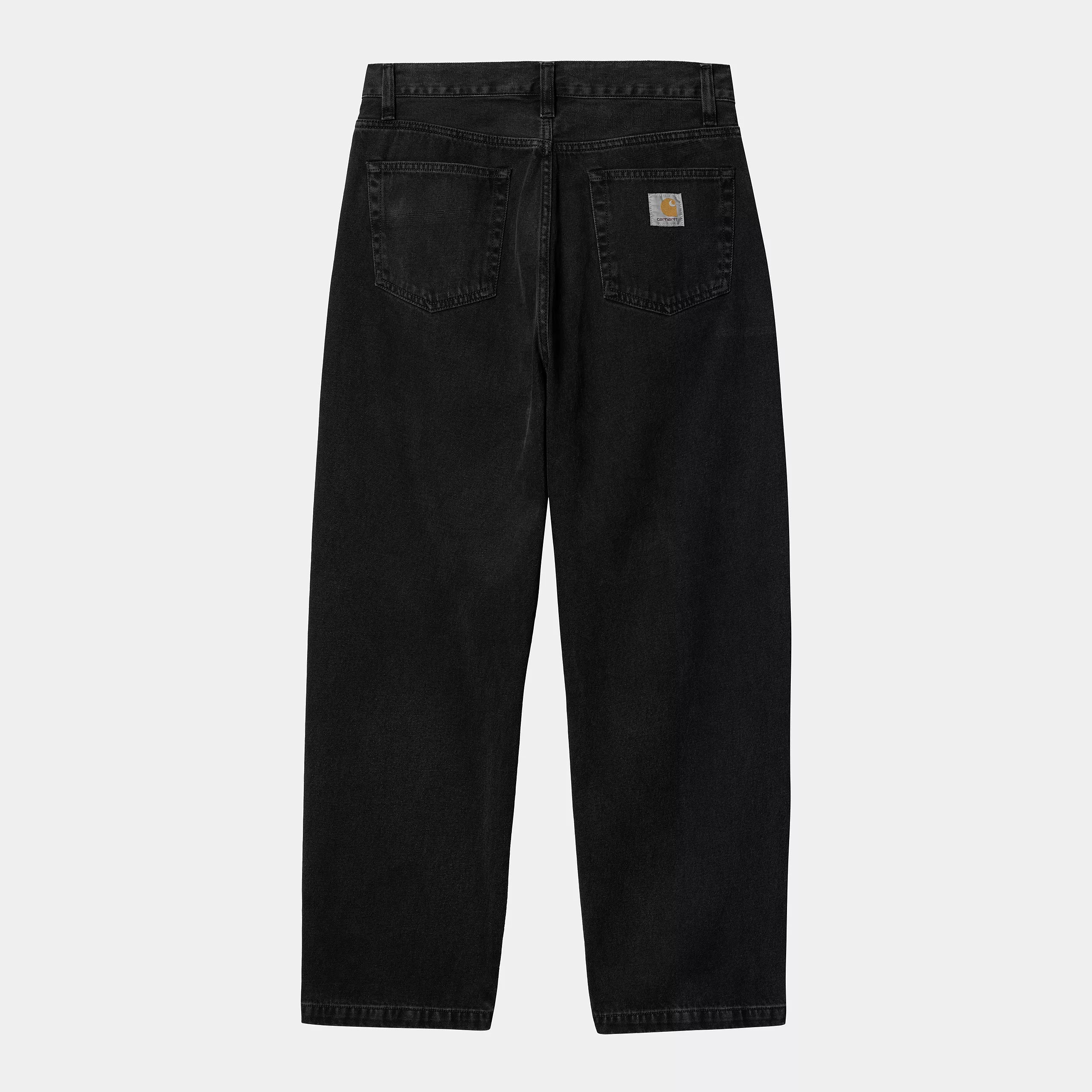 Carhartt Landon Pants - Black Stone Washed - Stencil