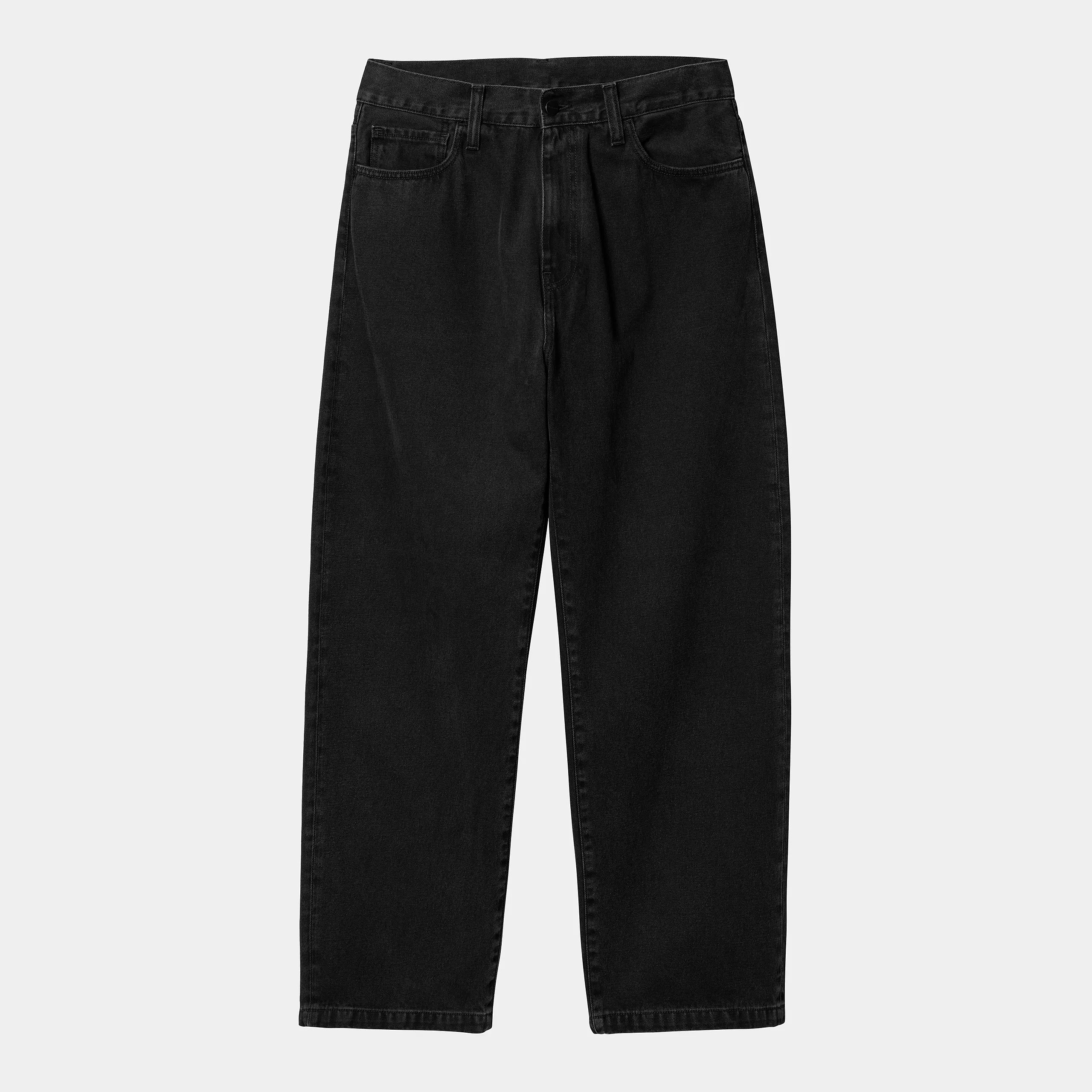 Carhartt Landon Pants - Black Stone Washed - Stencil