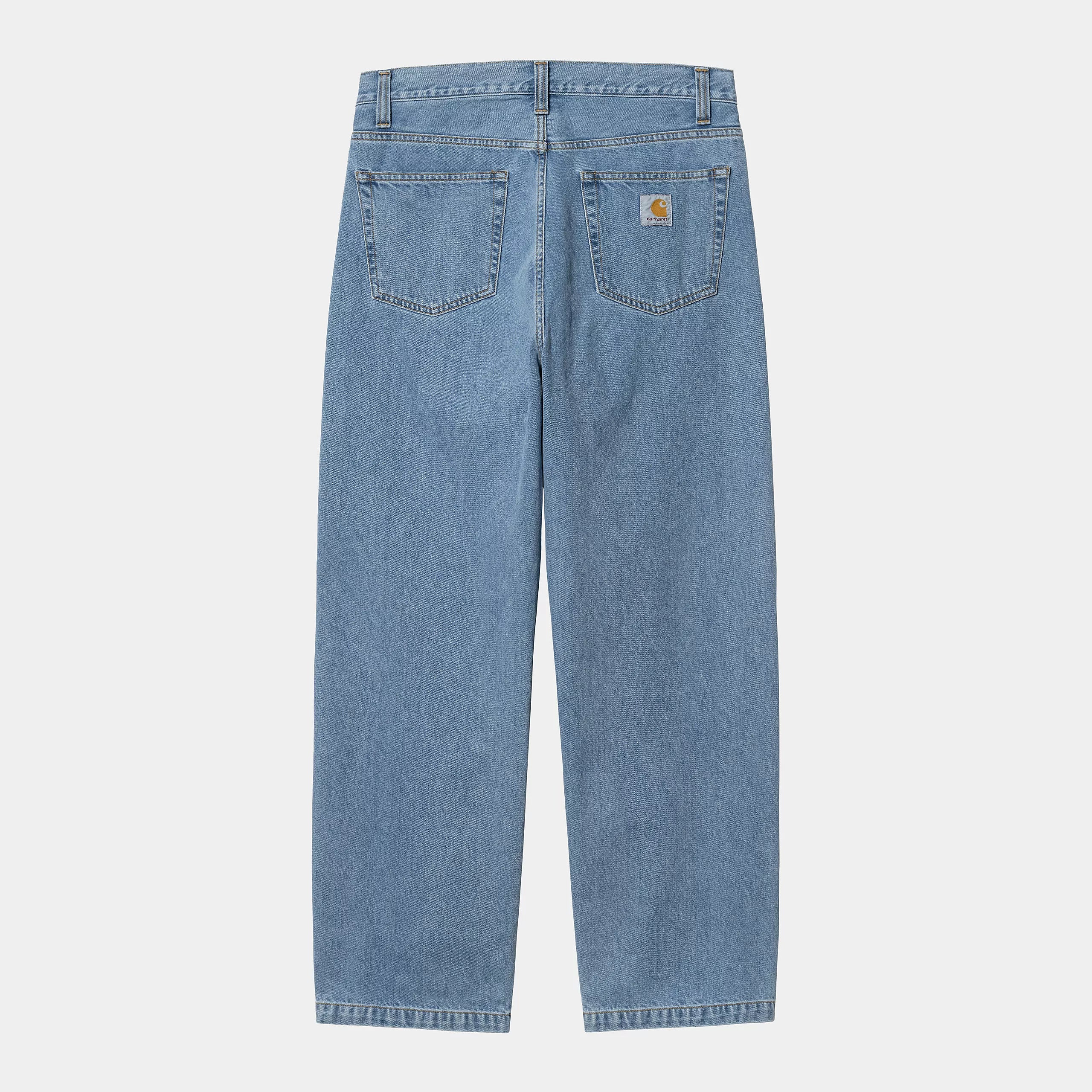 Carhartt Landon Pants - Blue Heavy Stone Wash - Stencil