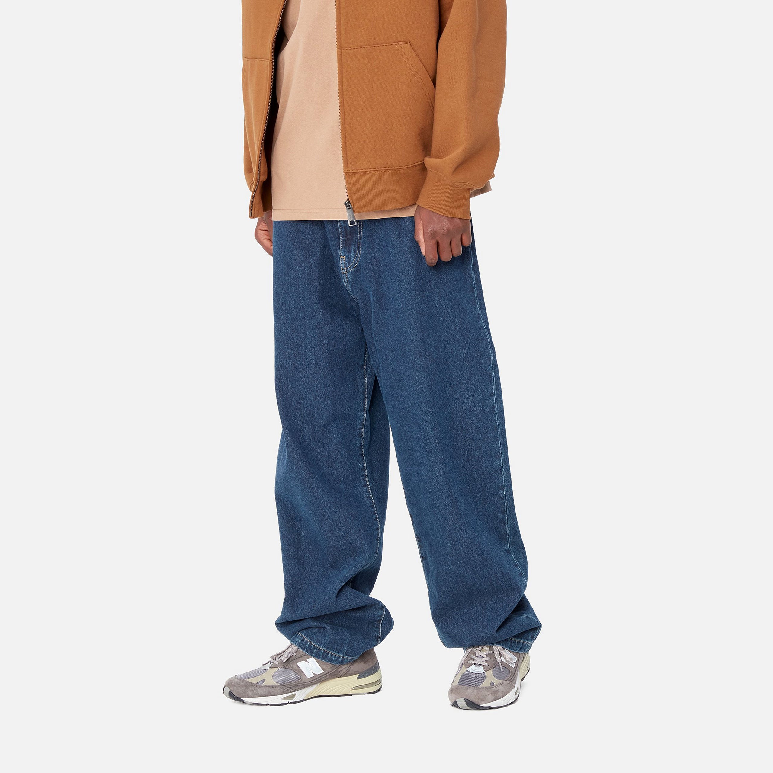 Carhartt Landon Pants - Blue Stone Washed - Stencil