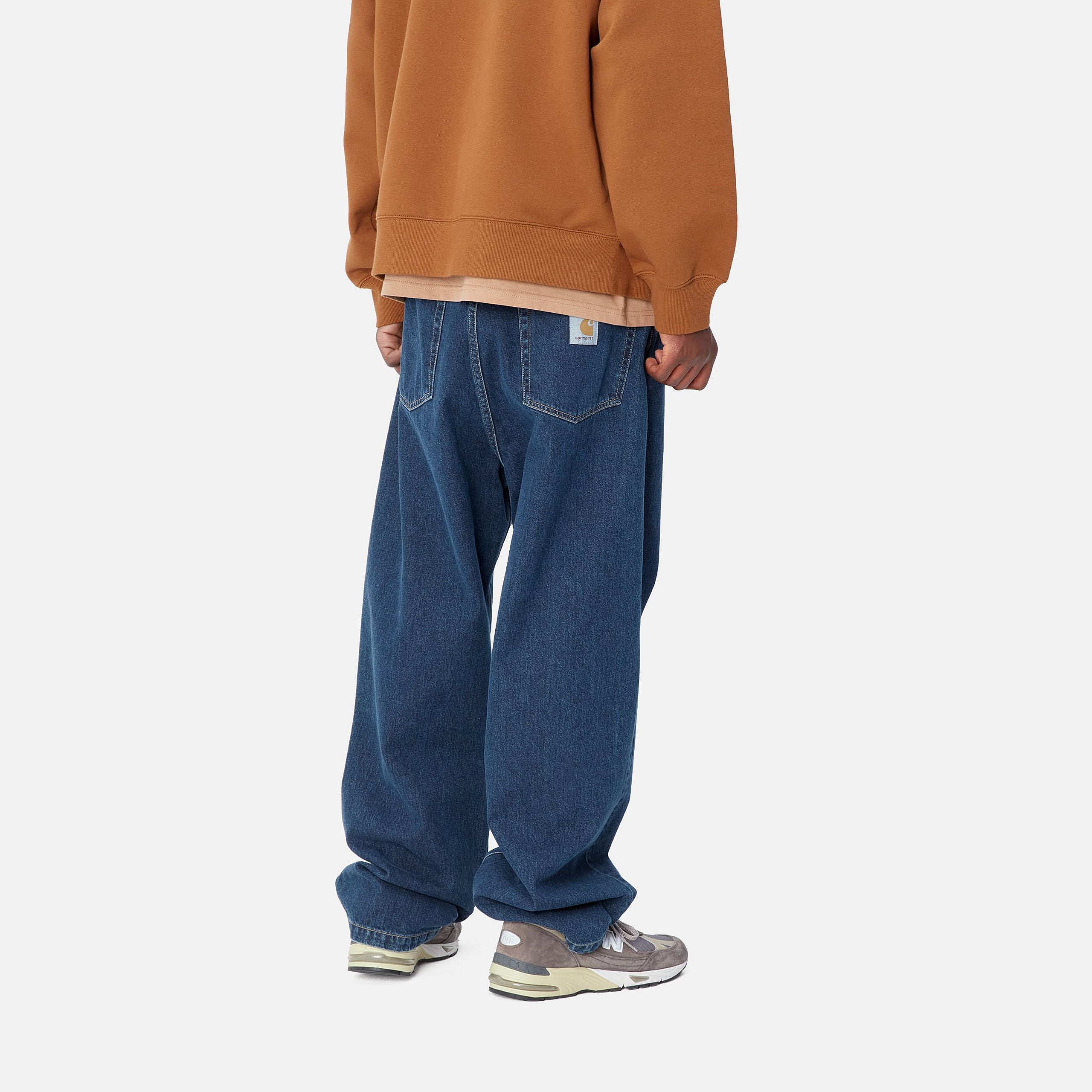 Carhartt Landon Pants - Blue Stone Washed - Stencil