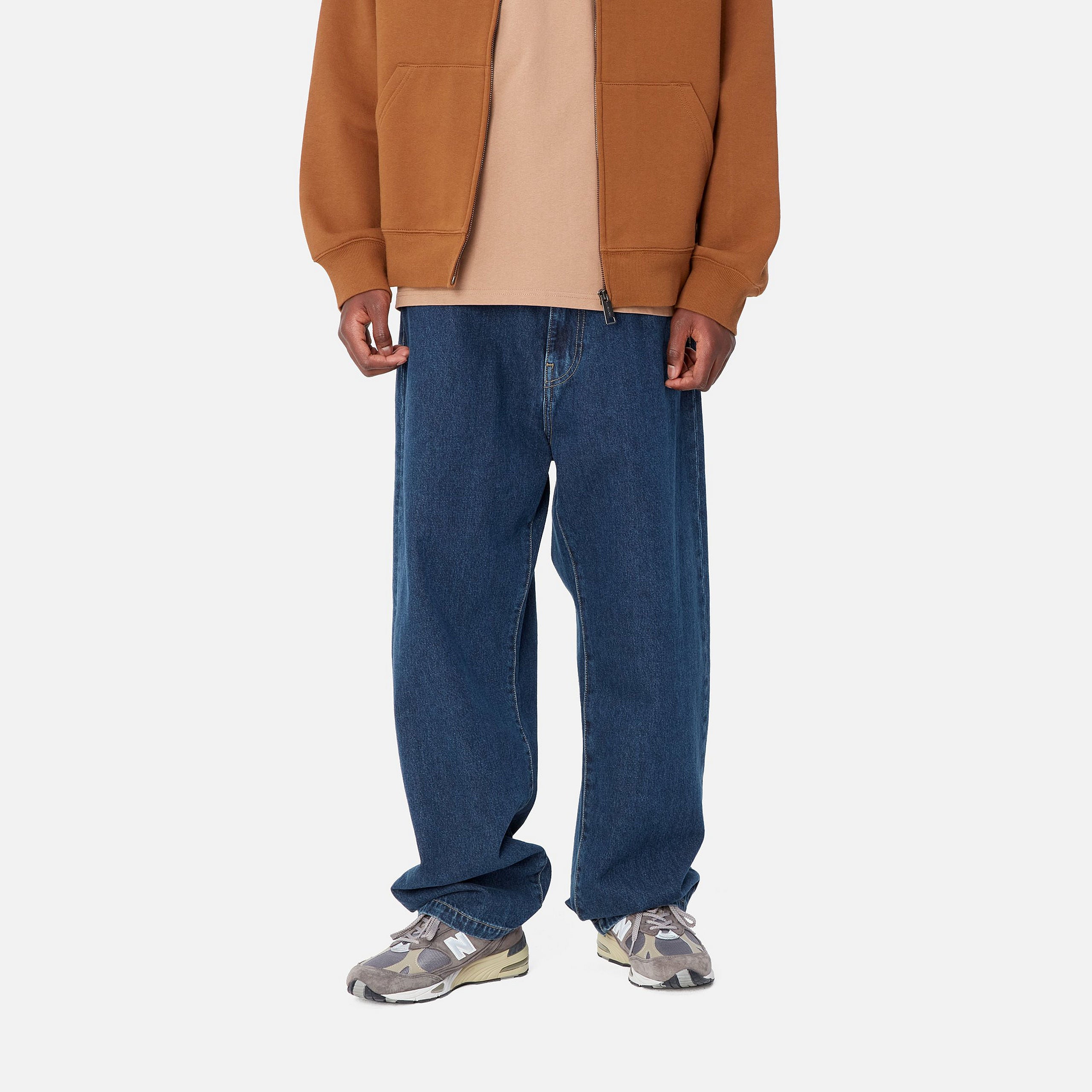 Carhartt Landon Pants - Blue Stone Washed - Stencil