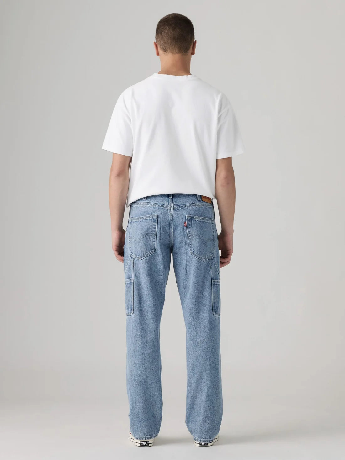 Levi's Men's 555 Relaxed Straight Carpenter Pant - Put in Work - Stencil