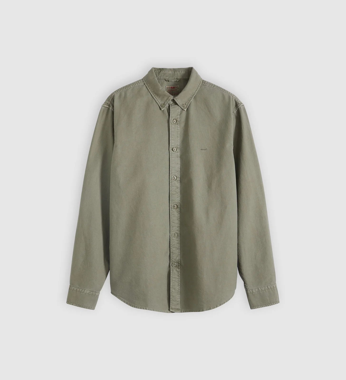 Levi's Men's Authentic Button Down Shirt - Mulled Basil Garment Dyed