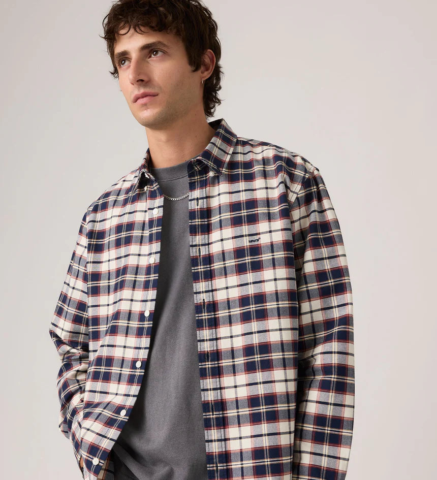 Levi's Authentic Button Down - Atila Plaid Dress Blues