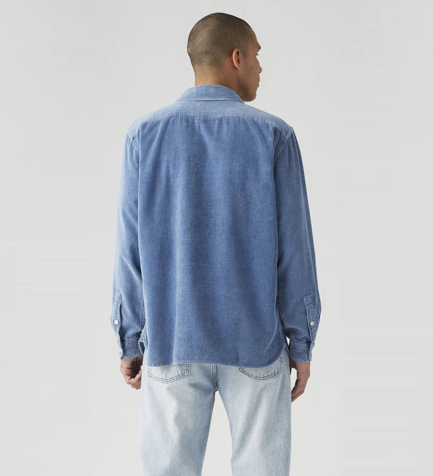 Levi's Men's Jackson Worker Overshirt - Andor Light Indigo Cord