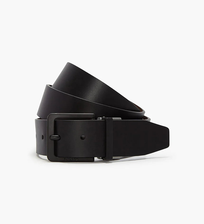 Levi's Men's Louis Reversible Belt -Black/Brown