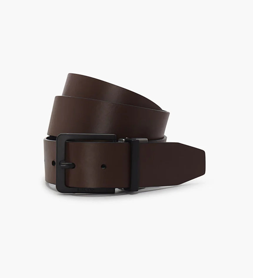 Levi's Men's Louis Reversible Belt -Black/Brown