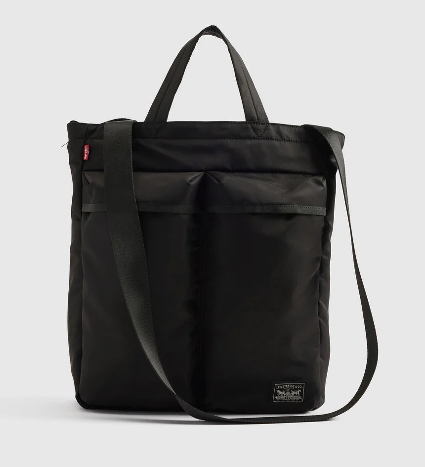 Levi's Mission Bay Tote - Caviar - Stencil