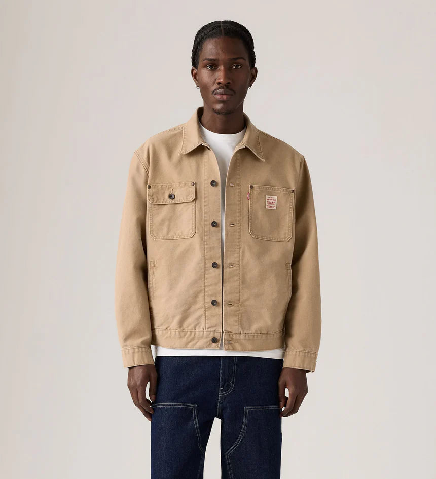 Levis Men's Sunrise trucker Jacket - Tigers Eye - Stencil