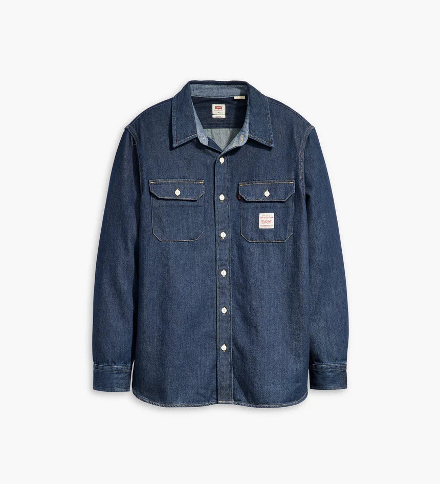 Levi's Men's Workwear Classic Worker Shirt - Rockledge Rinse