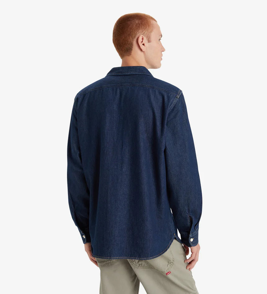 Levi's Men's Workwear Classic Worker Shirt - Rockledge Rinse