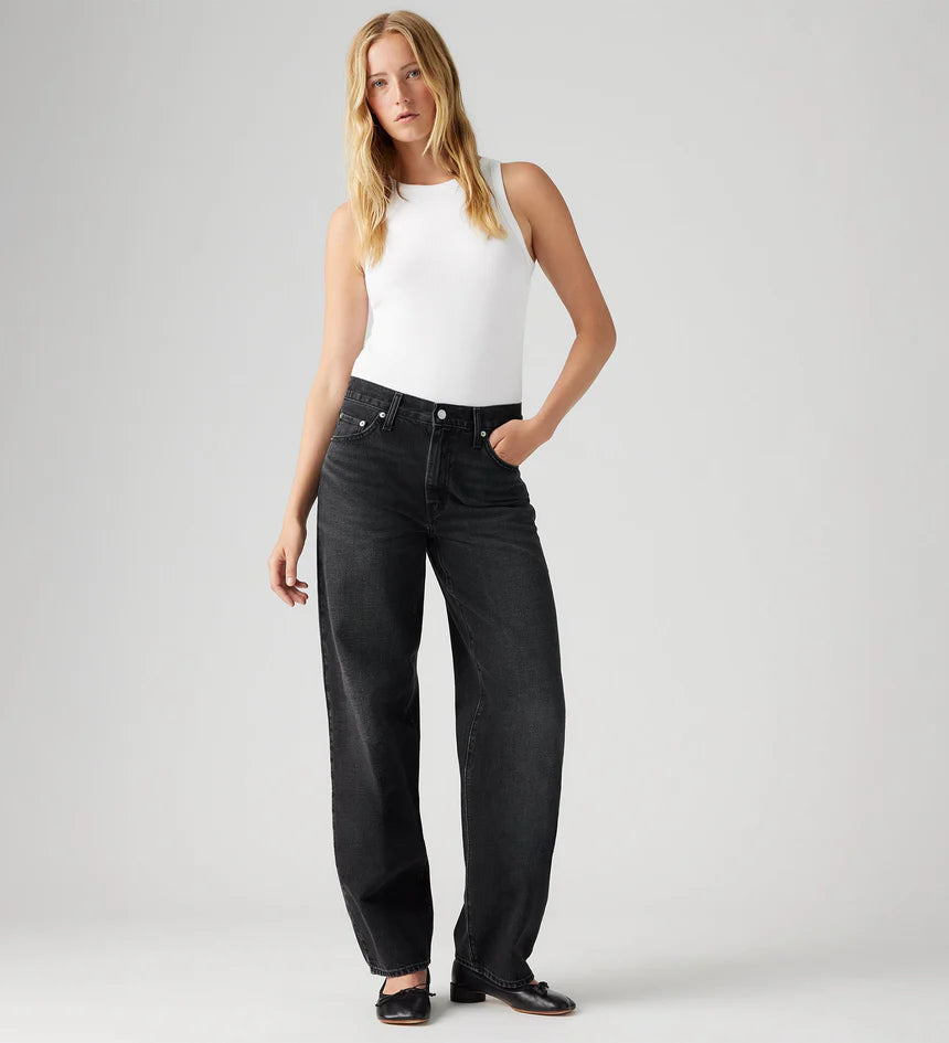 Levi's Women's Baggy Dad Jean - Shrink up