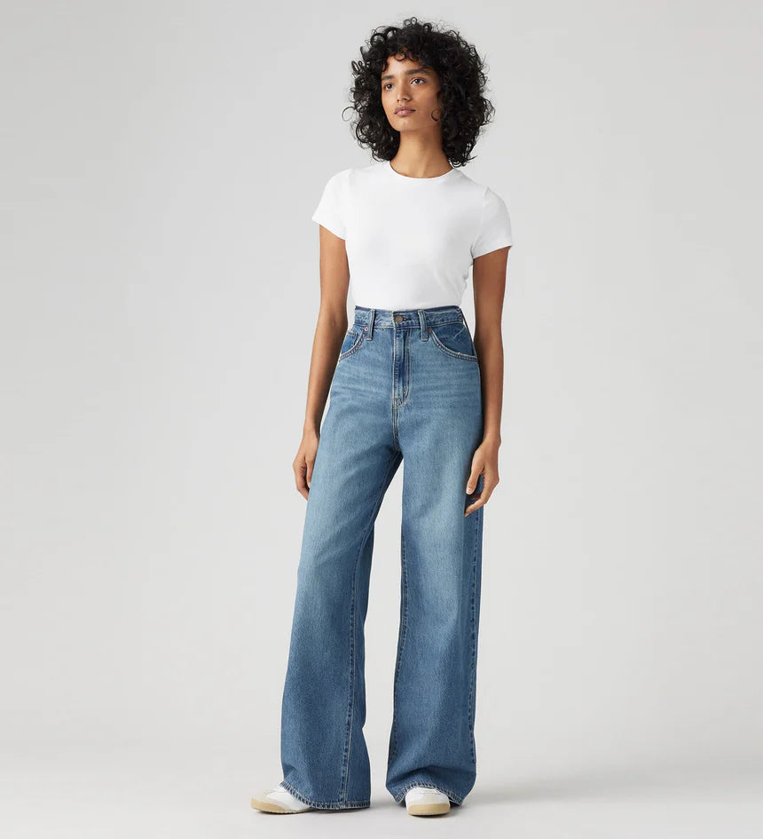 Levi's Women's Cinch Baggy Jean - Chasing Dreams - Stencil