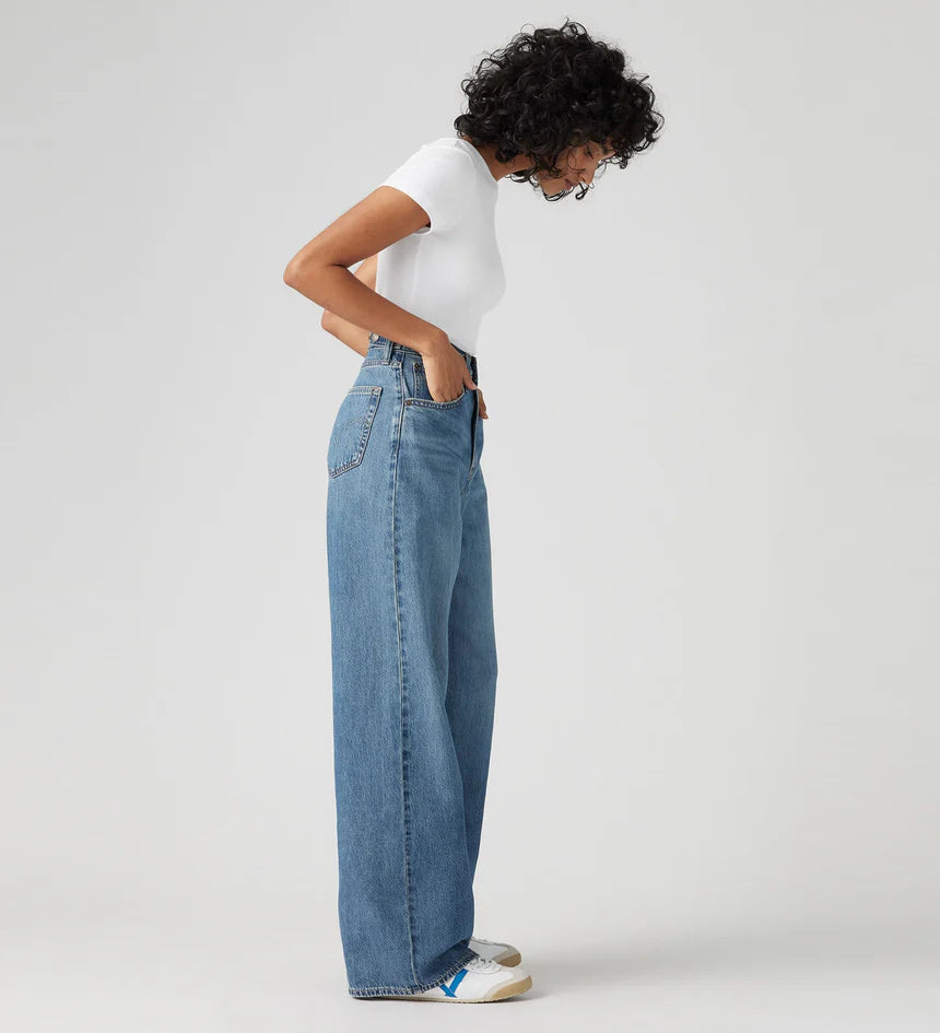 Levi's Women's Cinch Baggy Jean - Chasing Dreams - Stencil