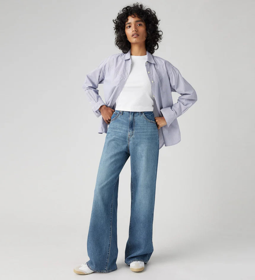 Levi's Women's Cinch Baggy Jean - Chasing Dreams - Stencil