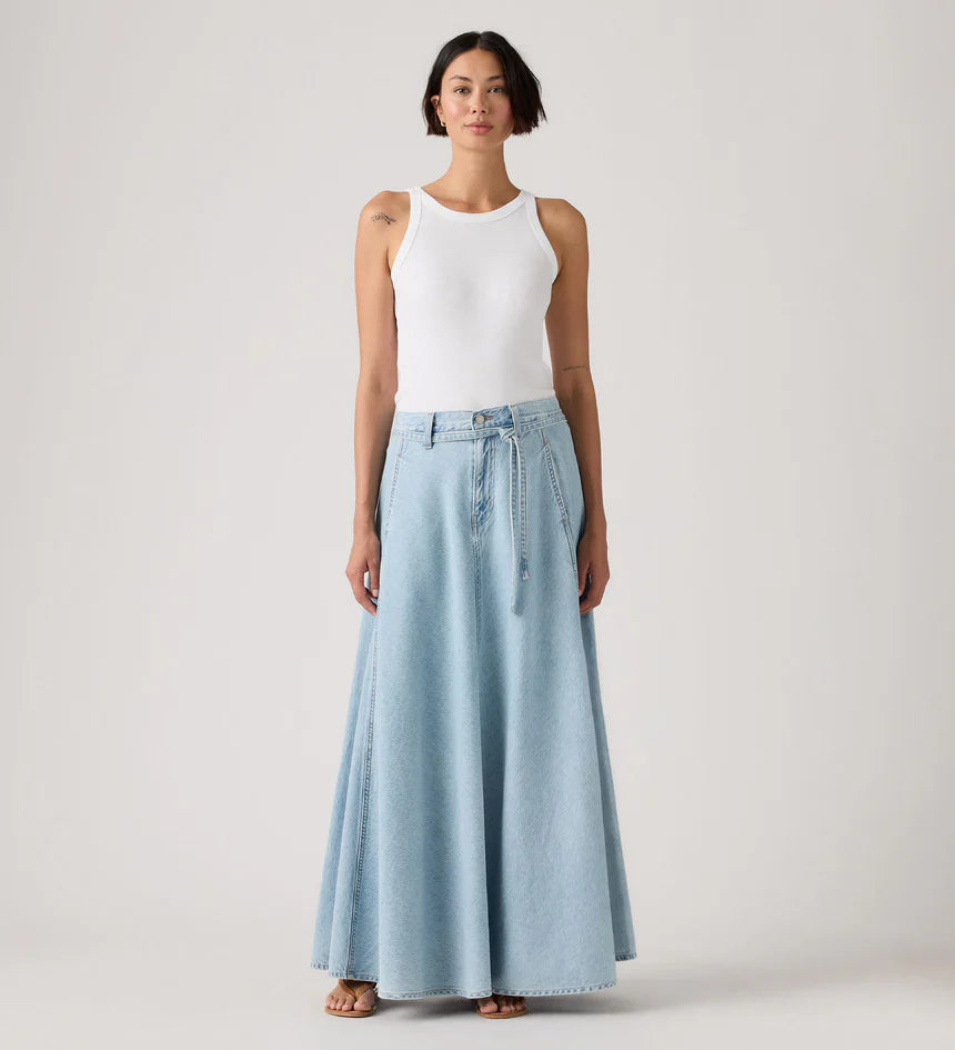 Levi's Women's XL Skirt - Trek Tech - Stencil