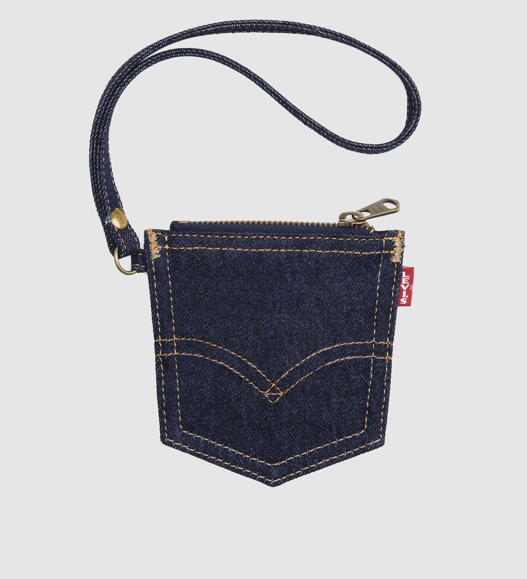 Levi's Back Pocket Pouch - Ocean Indigo Wash - Stencil