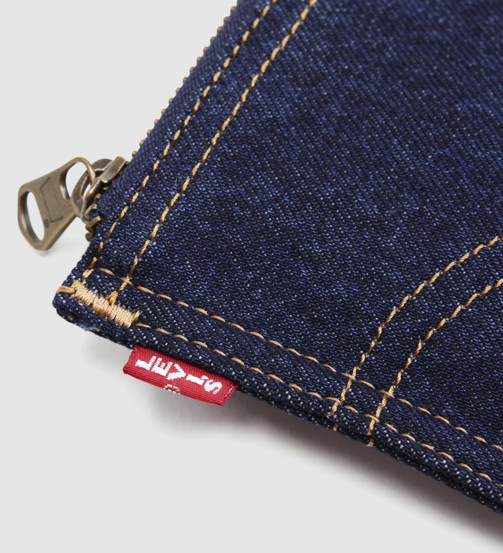 Levi's Back Pocket Pouch - Ocean Indigo Wash - Stencil