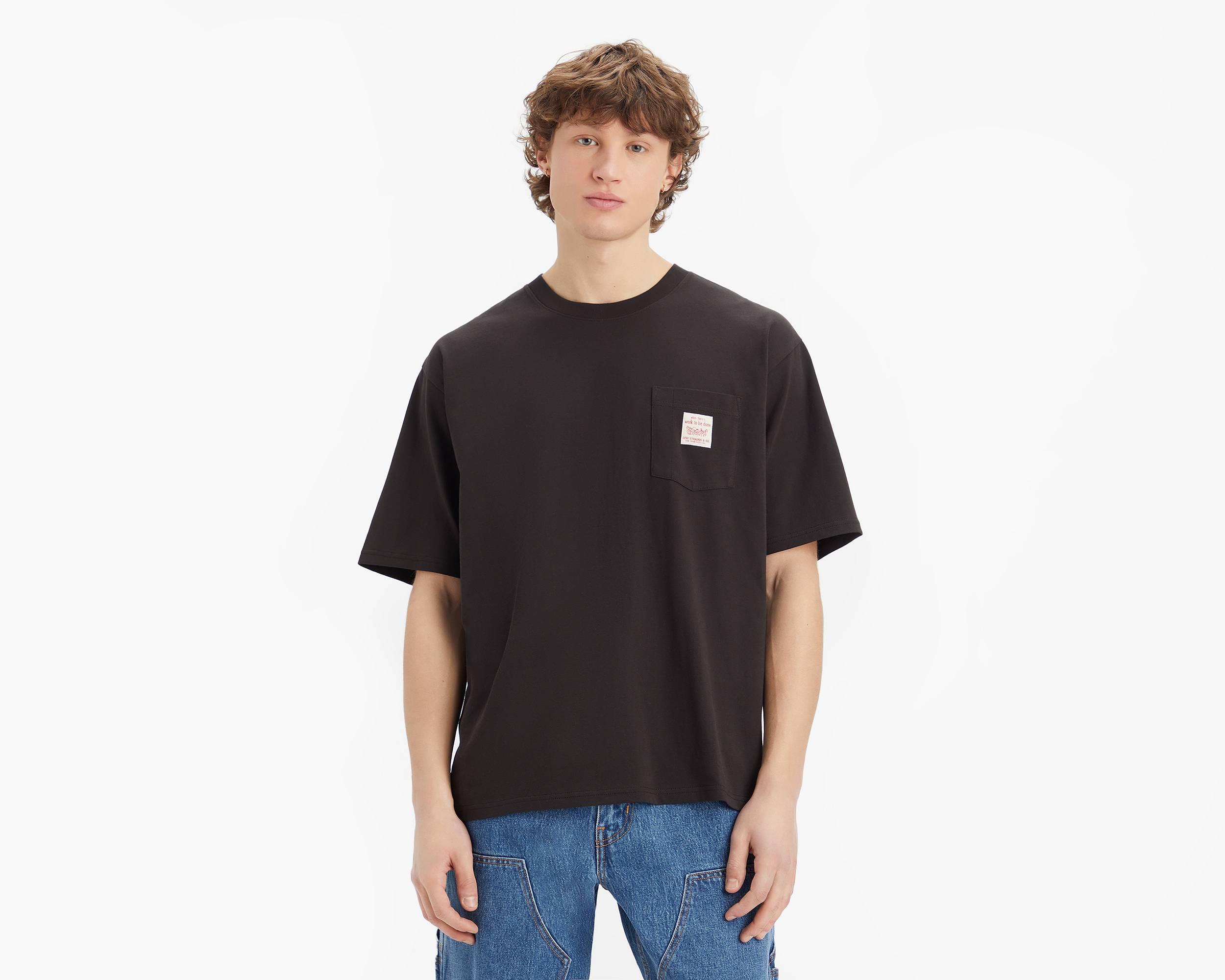 Levis Men's Workwear T-Shirt Meteorite - Stencil