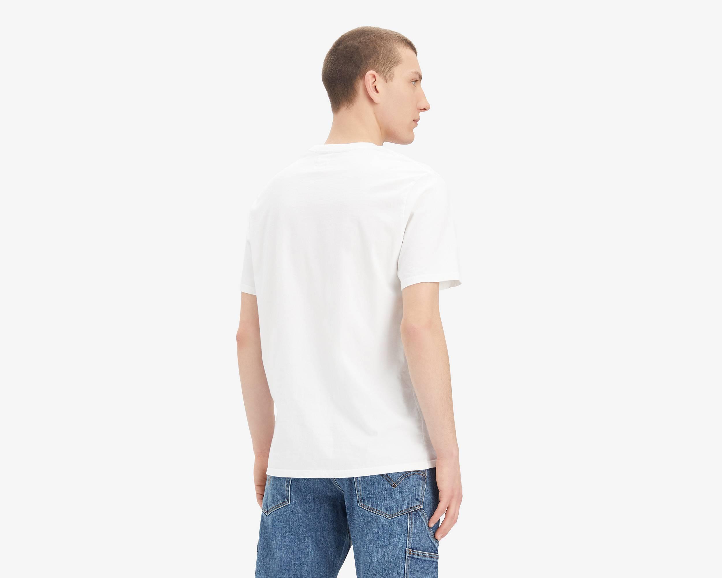 Levis Men's Workwear T-Shirt Bright White - Stencil