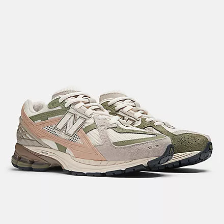New Balance 1906 Utility - Linen with Dark Olivine and Flat Taupe - Stencil