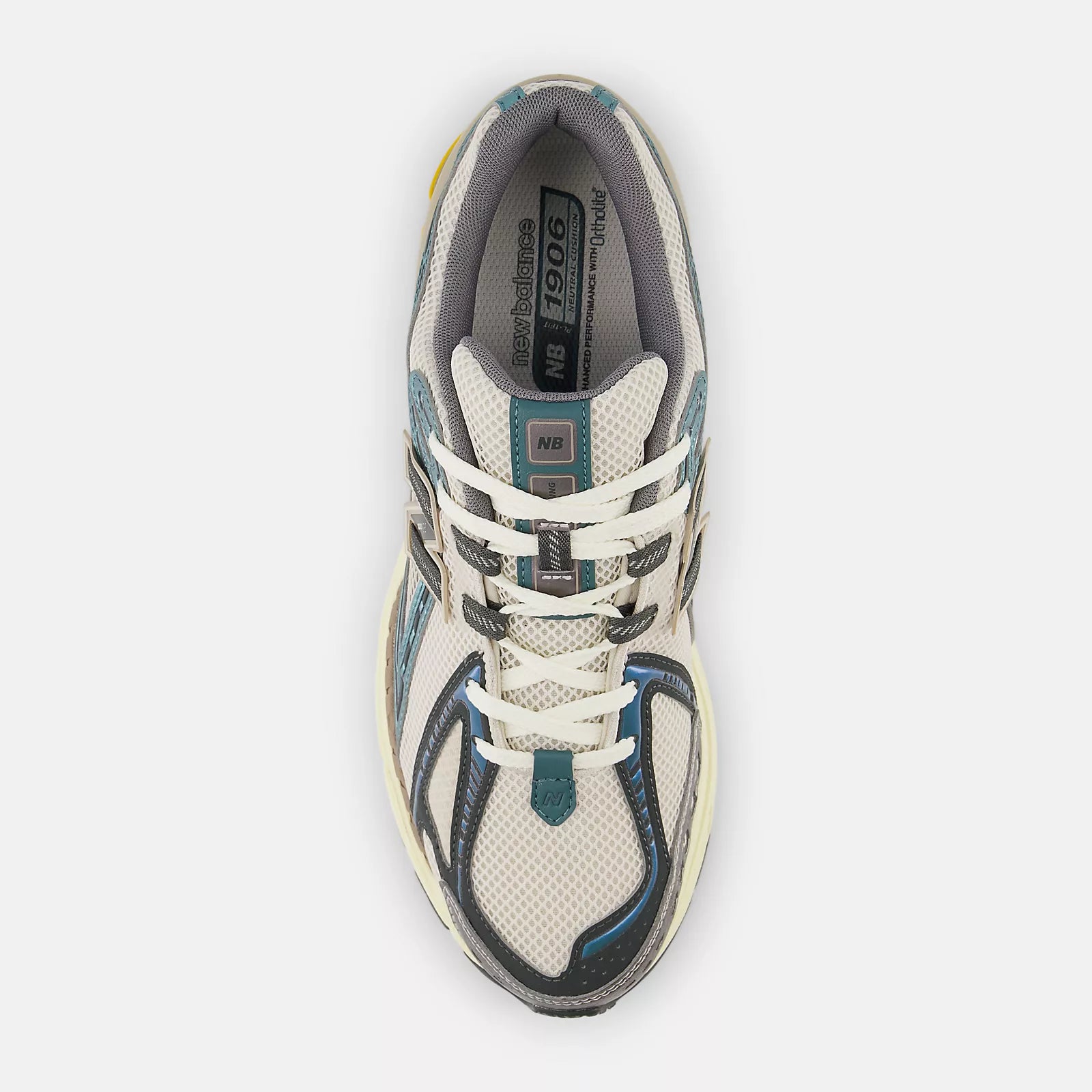 New Balance 1906R New Spruce with Moonbeam and Driftwood - Stencil