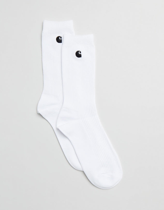 Carhartt Madison Socks 2 Pack - White