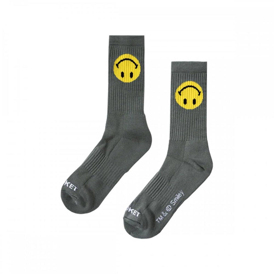 Market Smiley Upside Down Socks Sage Stencil market-smiley-upside-down-socks-sage-stencil