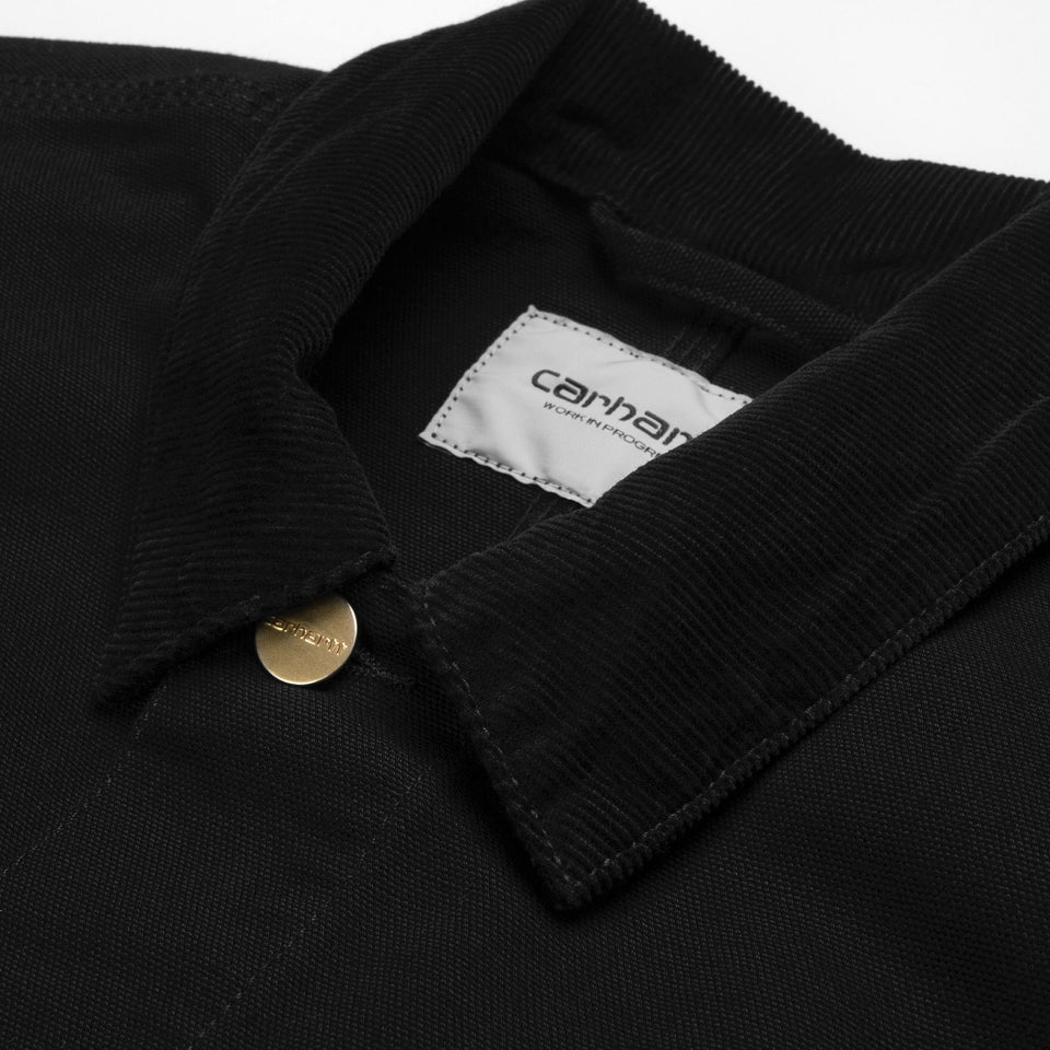 Carhartt Michigan Coat Black/Black Rinsed