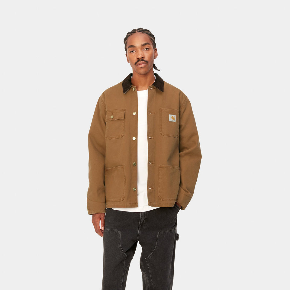 Carhartt Michigan Coat - Hamilton Brown/Tobacco Rinsed